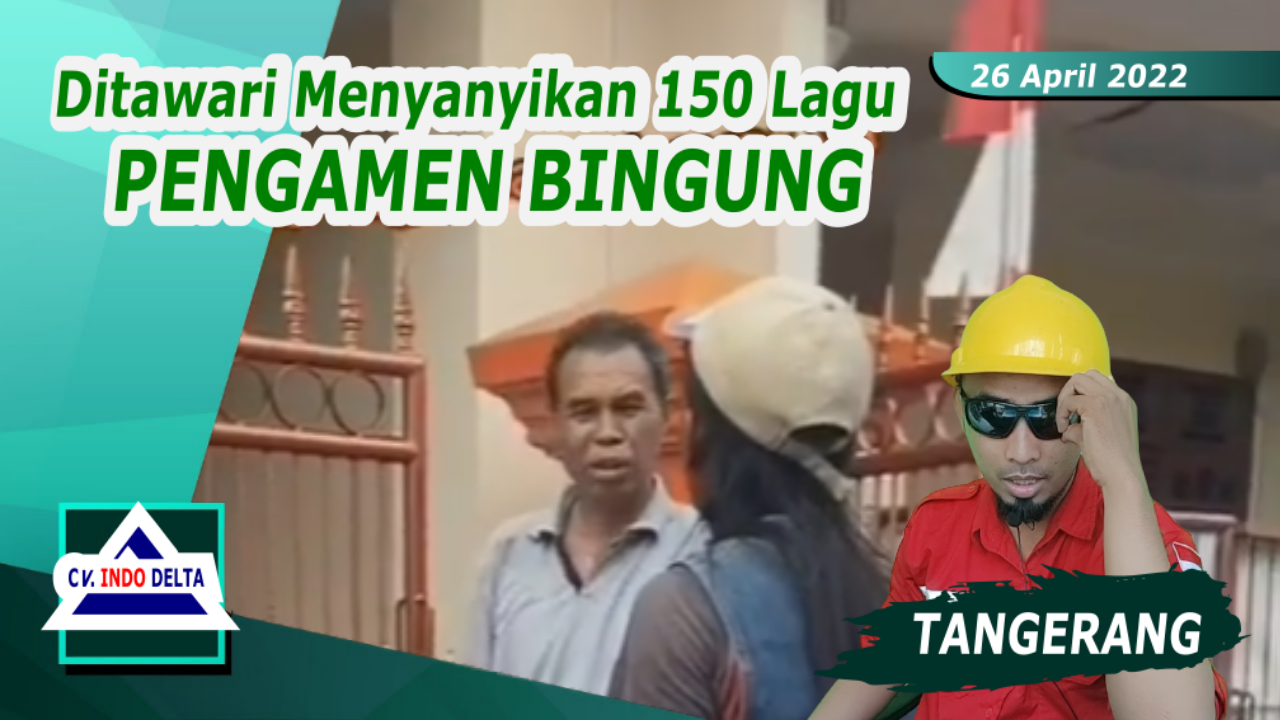 Pengamen di Tangerang Bingung Ditantang Nyanyi 150 Lagu