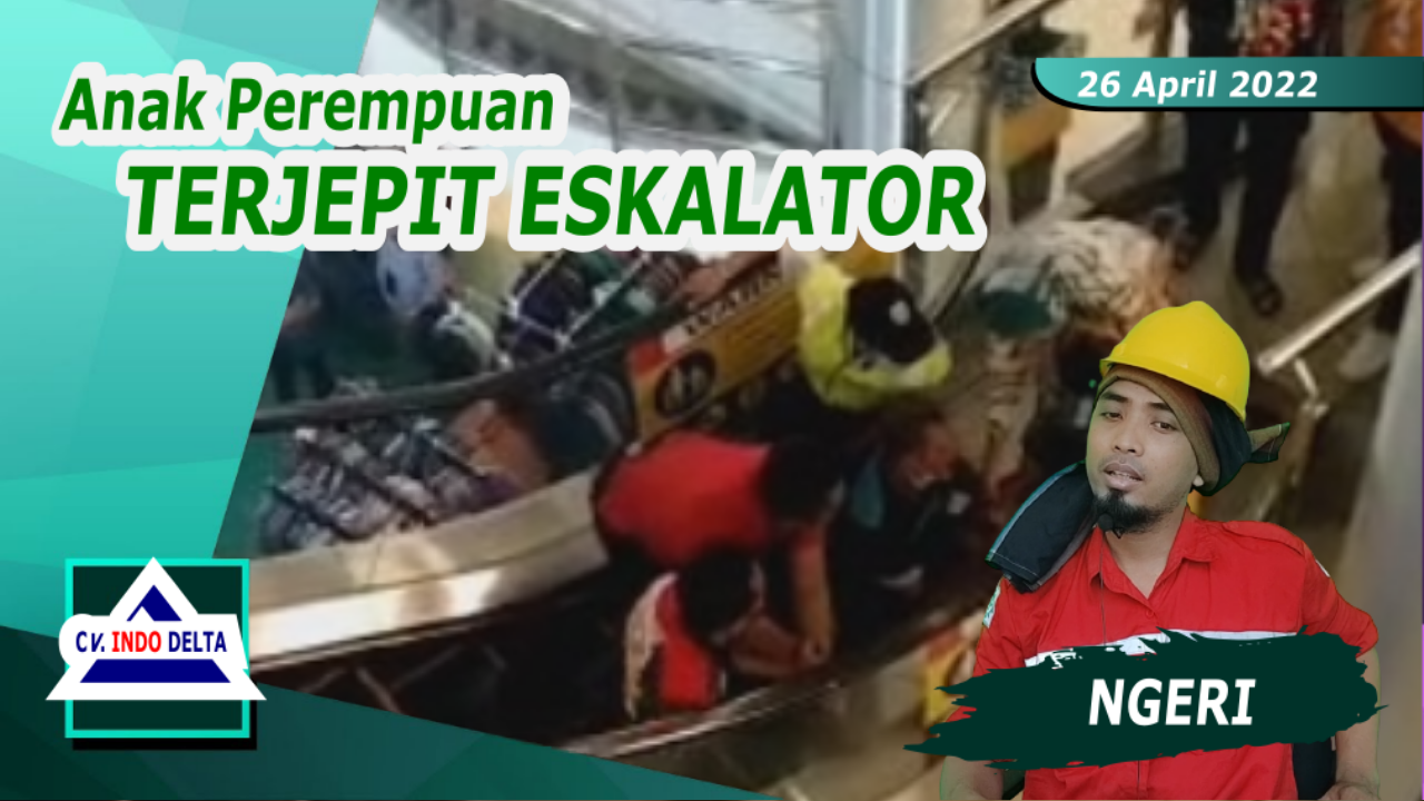 Terjepit Eskalator, Anak Perempuan Tak Henti-Henti Menangis